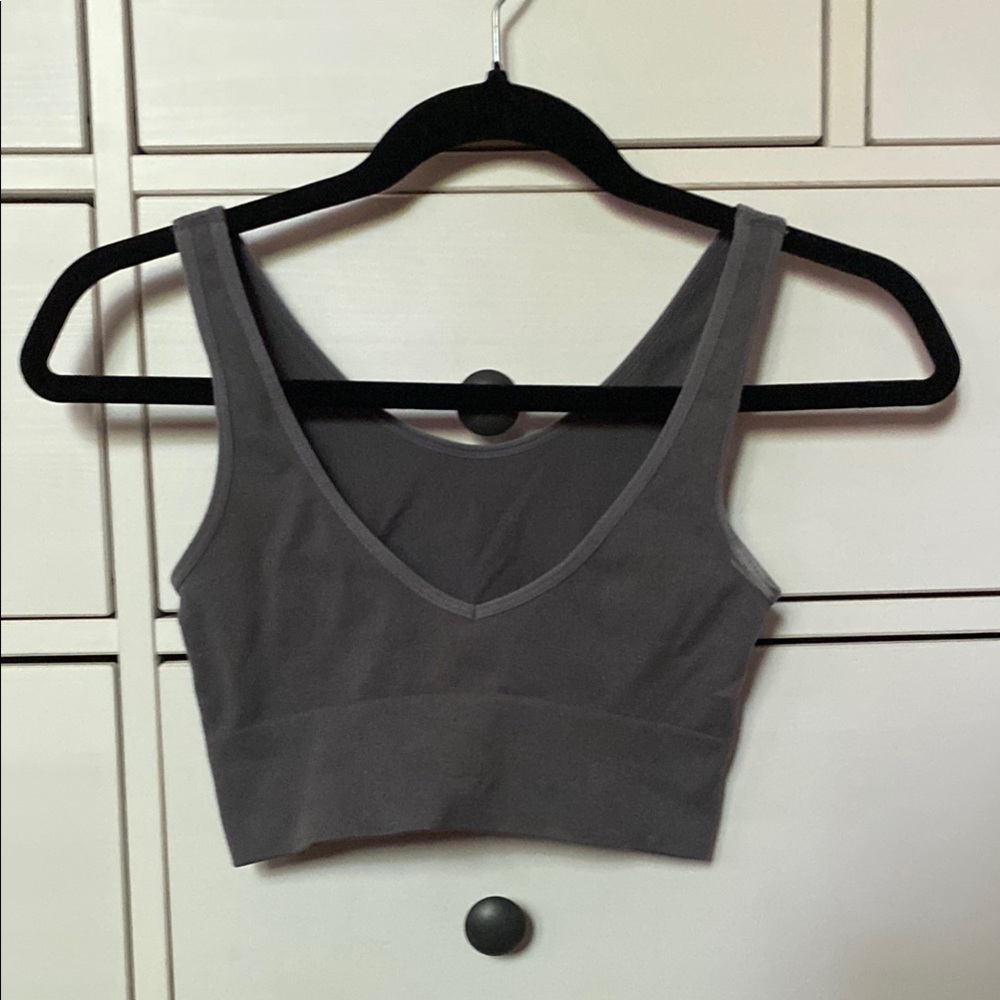 Streetwear Society Gray Crop Top